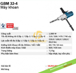 Máy khoan Bosch GBM 32-4
