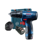 Máy khoan động lực pin Bosch GSB 120-LI GEN II (1 pin+sạc 2 chấu+phụ kiện)