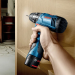 Máy khoan động lực pin Bosch GSB 120-LI GEN II (1 pin+sạc 2 chấu+phụ kiện)